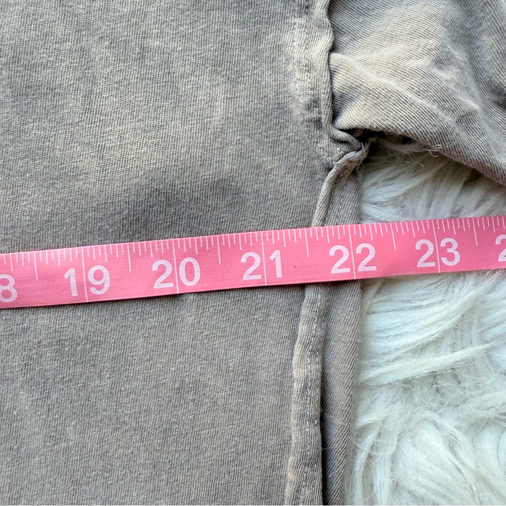 Free People We The Free Nina Long Sleeve Tee Stone Tan Gray XS - Picture 11 of 12